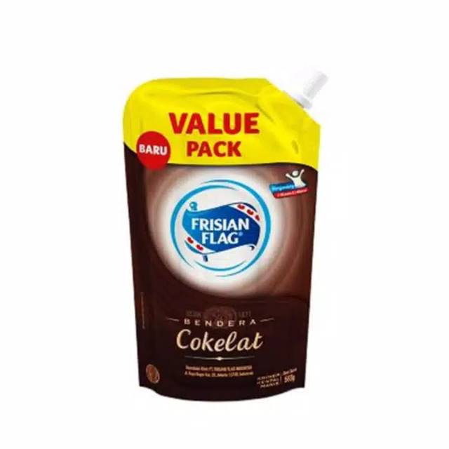 

FRISIAN FLAG KENTAL MANIS COKLAT POUCH 560 GR