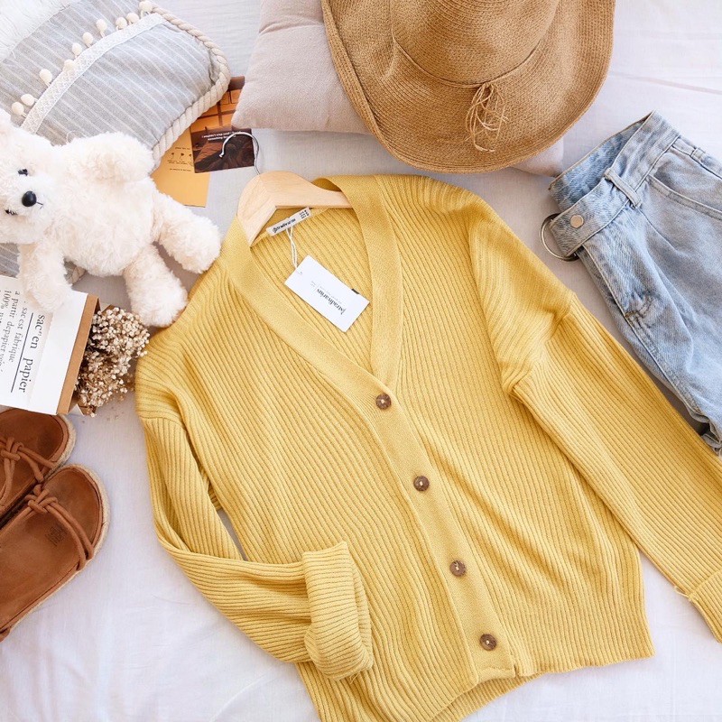 KNITWEAR CARDI OVERSIZE TUMBLR-1