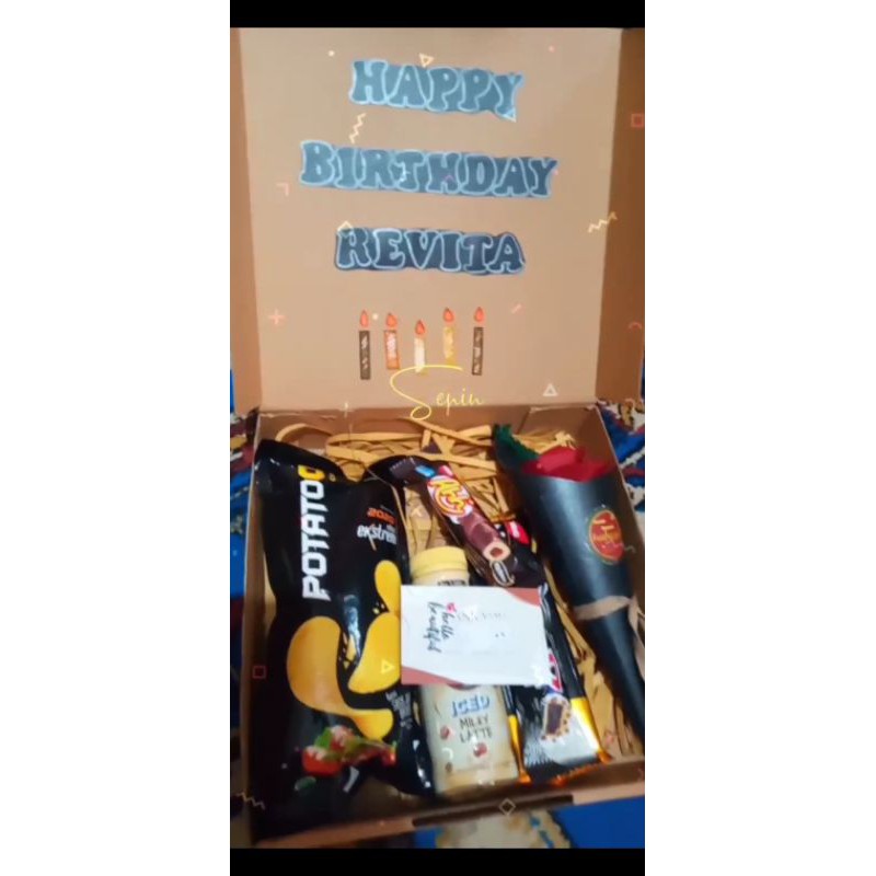 

SNACK BOX/GIFT/VARIAN BLACK