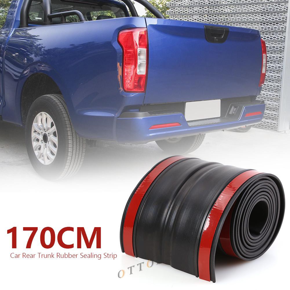 Ot 67x4 Inch Rubber Pickup Truck Bed Tailgate Gap Cover Filler Seal Shield Cap Shopee Indonesia