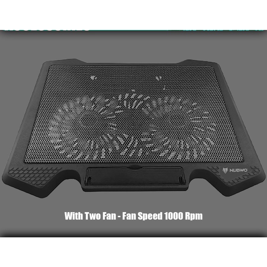 Cooling Pad 10 - 17 Inc Two Fan Nubwo NF-233 Igris Cooler Pad