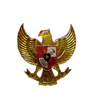 Pin Garuda Resin Paskibra Fiber