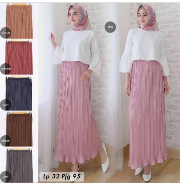 Rok Plisket Jumbo