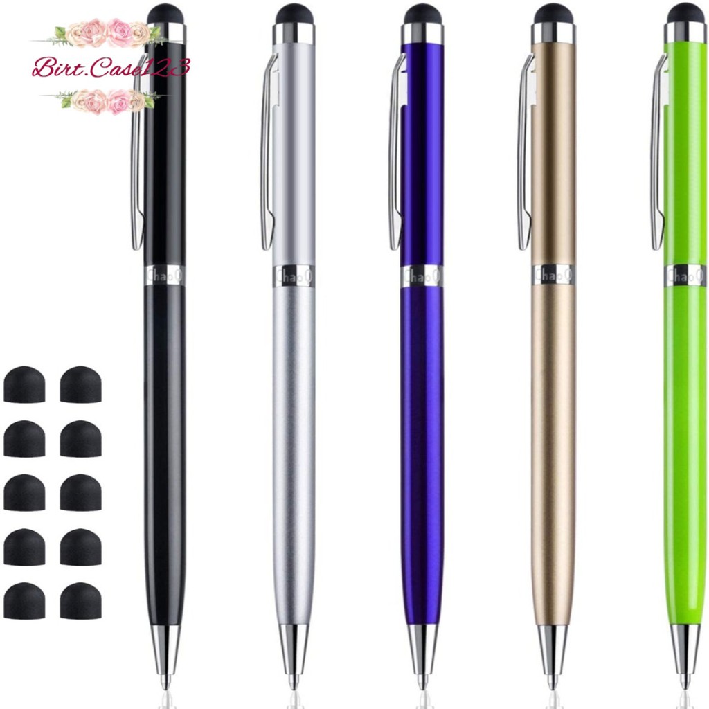 Stylus pen UNIVERSAL 2in1 ballpoint pulpen pena smartphone handphone hp touchscreen touch screen sensitive tablet capacitive BC5943
