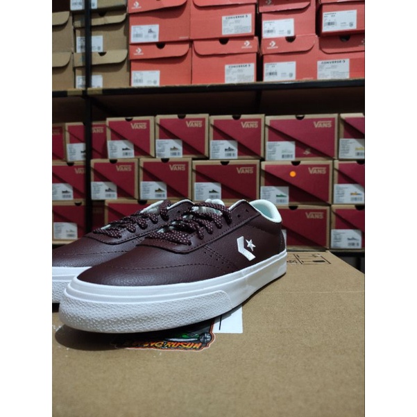 CONVERSE BOULEVARD LEATHER EL DORADO BROWN ORIGINAL RESMI PT MAP