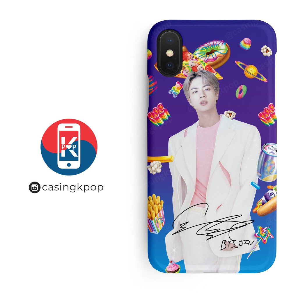 CASEME Casing HP HANDPHONE KPOP BTS JIN PAPER MAGZ