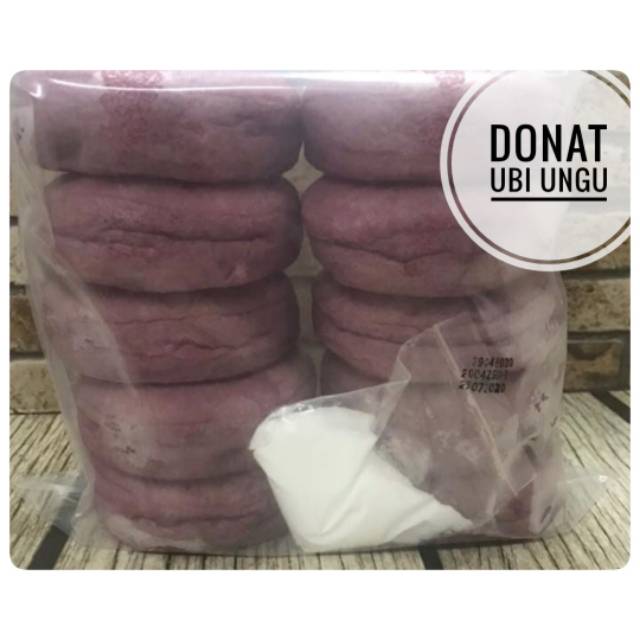 

Donat Frozen Varian Ubi Ungu