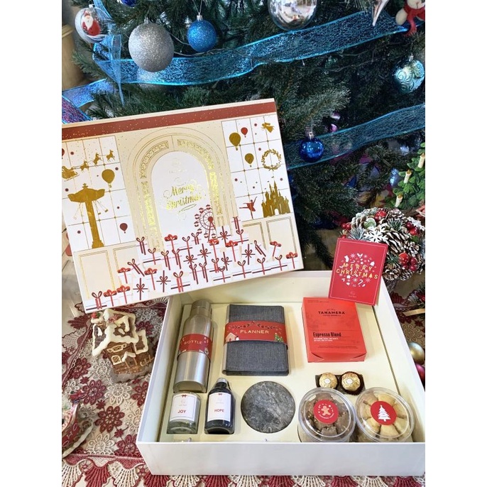 

WONDERLAND SET |SATU HARI CHRISTMAS GIFT HAMPER|KADO NATAL|HADIAH XMAS DGFXG6563