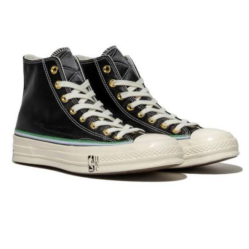 Converse Chuck 70 High x NBA Breaking Down Barriers Earl LLoyd (Capitols) Black Green Egret