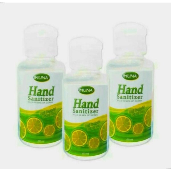 Promo Termurah!!! Imuna Antiseptic GEL Aroma Jeruk Nipis - Hand Sanitizer - Pembasmi Kuman dan Virus