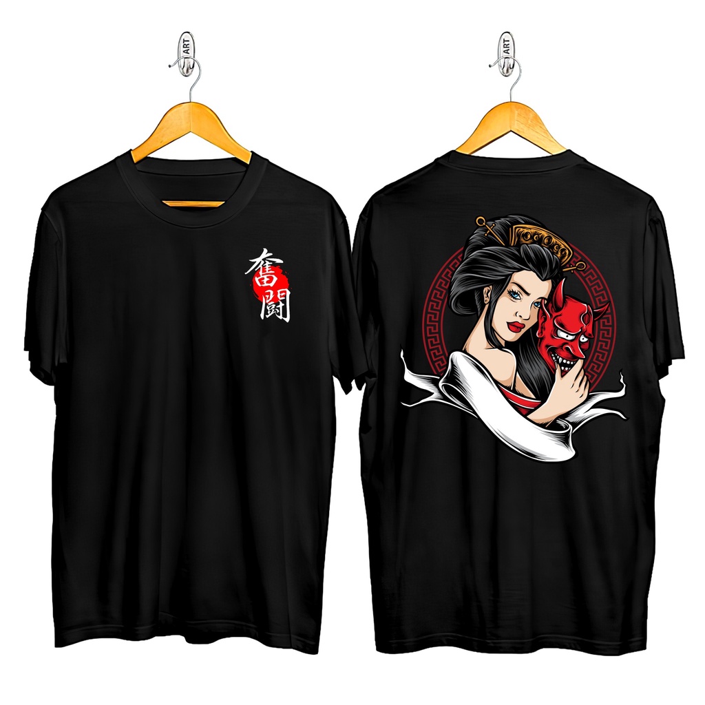 Latest GEISHA T-Shirt||Samurai GEISHA T-Shirt |Cool SAMURAI T-Shirt
