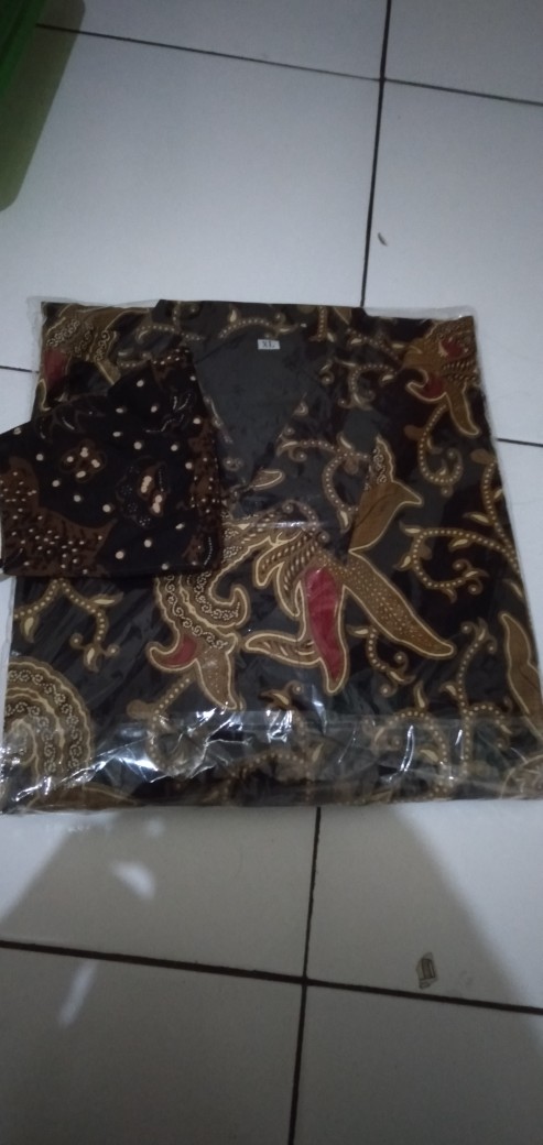 Kemeja Batik Kembang Lombok Ful Furing Katun Halus Baturaden Size M-xxl Asli Solo
