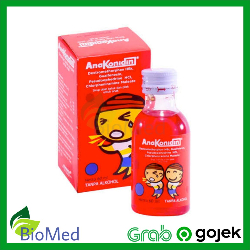 ANAKONIDIN BATUK FLU - Obat Batuk Pilek Flu Anak