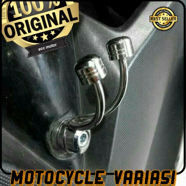 Gantungan barang stainless nmax vario mio beat dll