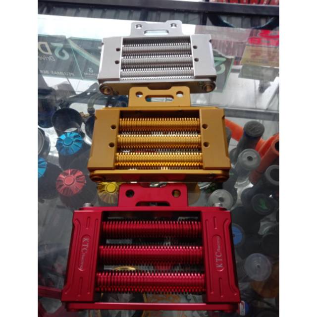 Oil cooler radiator satria fu ktc racing full cnc