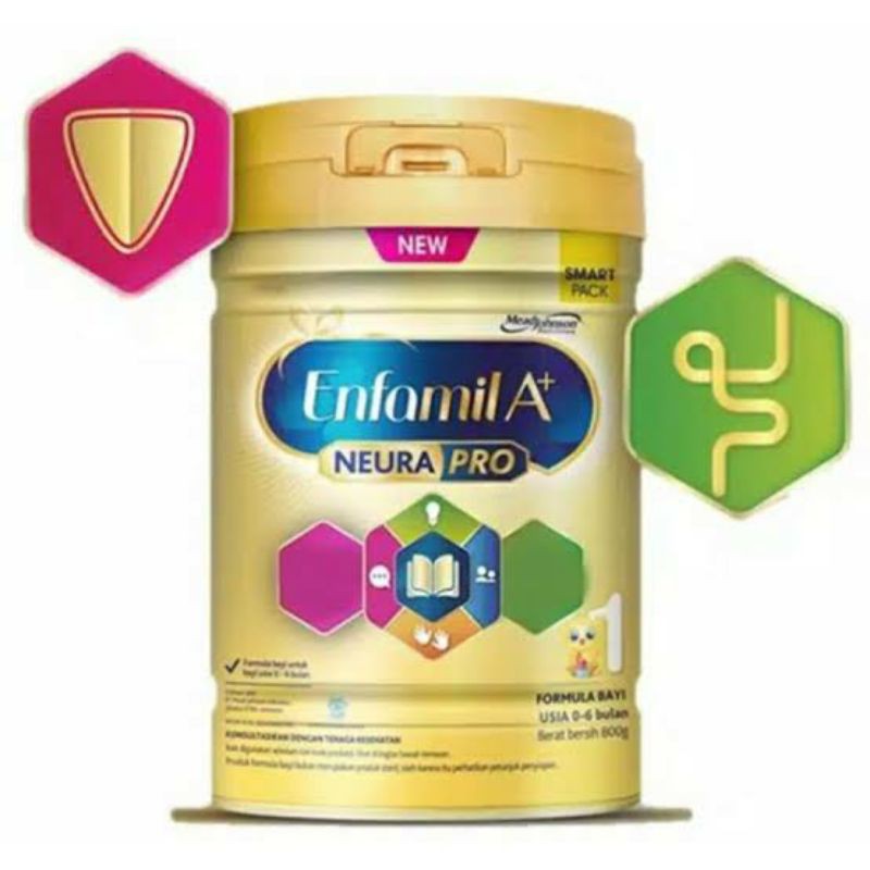 

Enfamil 1 A+ (0-6 bln) ukuran 400g, 800g, 1800g