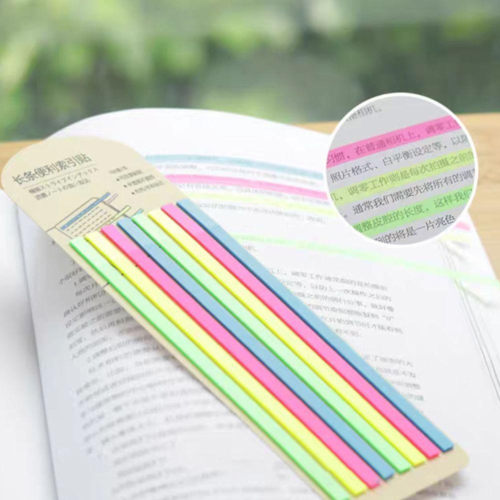 Tabs Indeks Atas Hadiah Neon Anak Stiker Warna