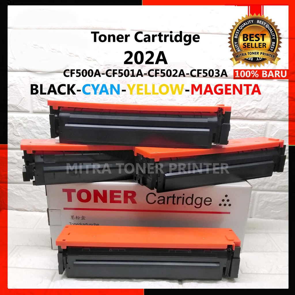 Toner Compatible 202A Untuk Printer HP Color LaserJet Pro M254,M280nw,M281