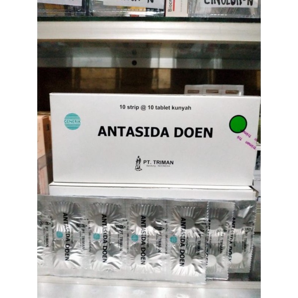 ANTASIDA DOEN - TRIMAN 1 STRIP@10 TABLET