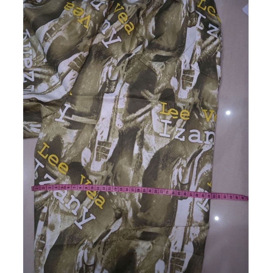 IZANY Piyama Dewasa Size S / M / L / XL CP Atasan kaos Tebal