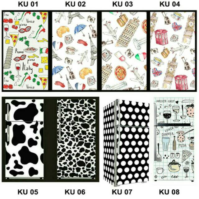 Wallpaper Kulkas 2 Pintu