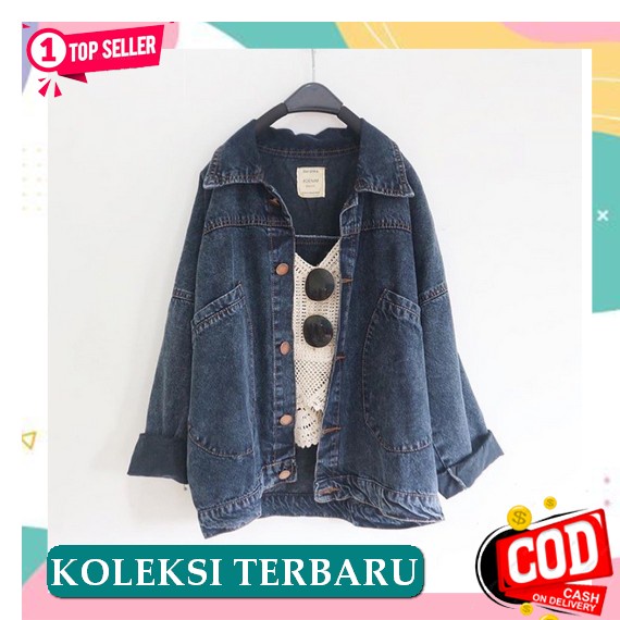 Jaket Jeans Style Korean / Amr Original - 2959 / 2955 Bear Xx - Jacket Jeans Toxic (Jj) - Regular Bb
