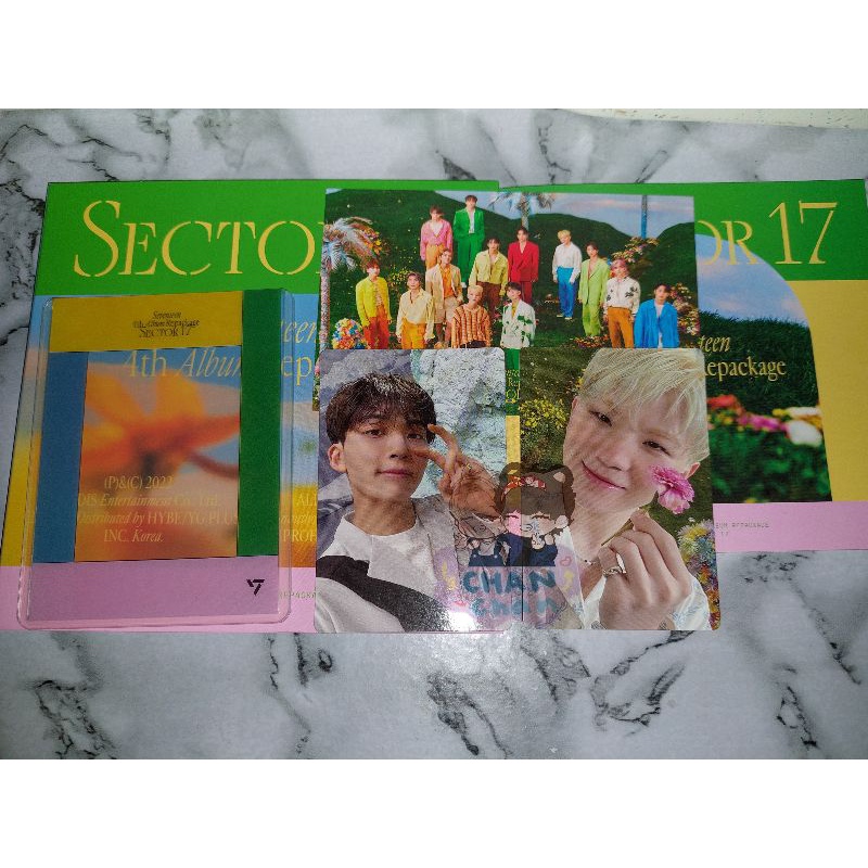 PC PHOTOCARD SEVENTEEN SECTOR 17 COMPACT VER. JEONGHAN WOOZI MINGYU WONWOO SCOUPS DOKYEOM DINO THE8 