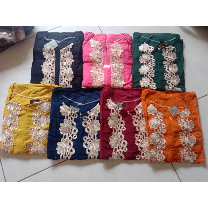 DASTER ARAB TUNIK LULU JUMBO LD 125 standar ld 110 renda full muter-3