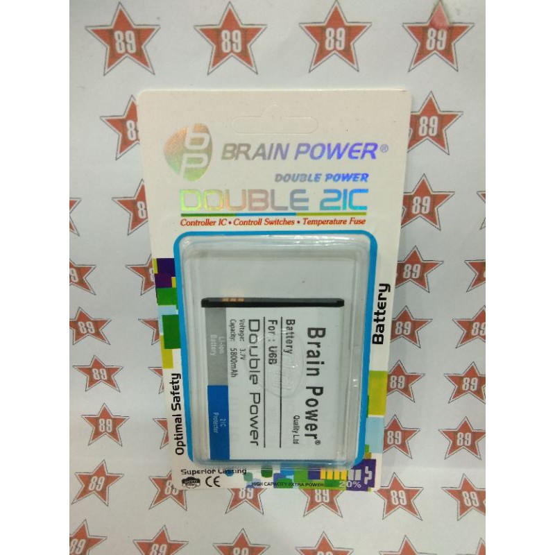 Battery batre Evercross U6B Brain power