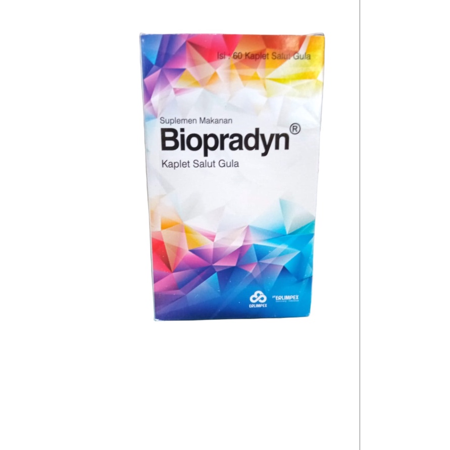 BIOPRADYN BOTOL 60 KAPLET - MULTIVITAMIN