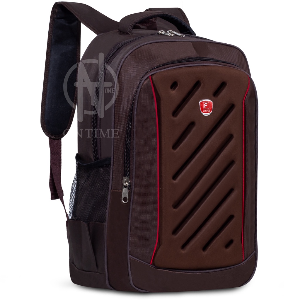 Tas Ransel Sekolah Dewasa Tas Laptop 14inch Tas Ransel Emboss Flazer Berkualitas - Goldiesbags