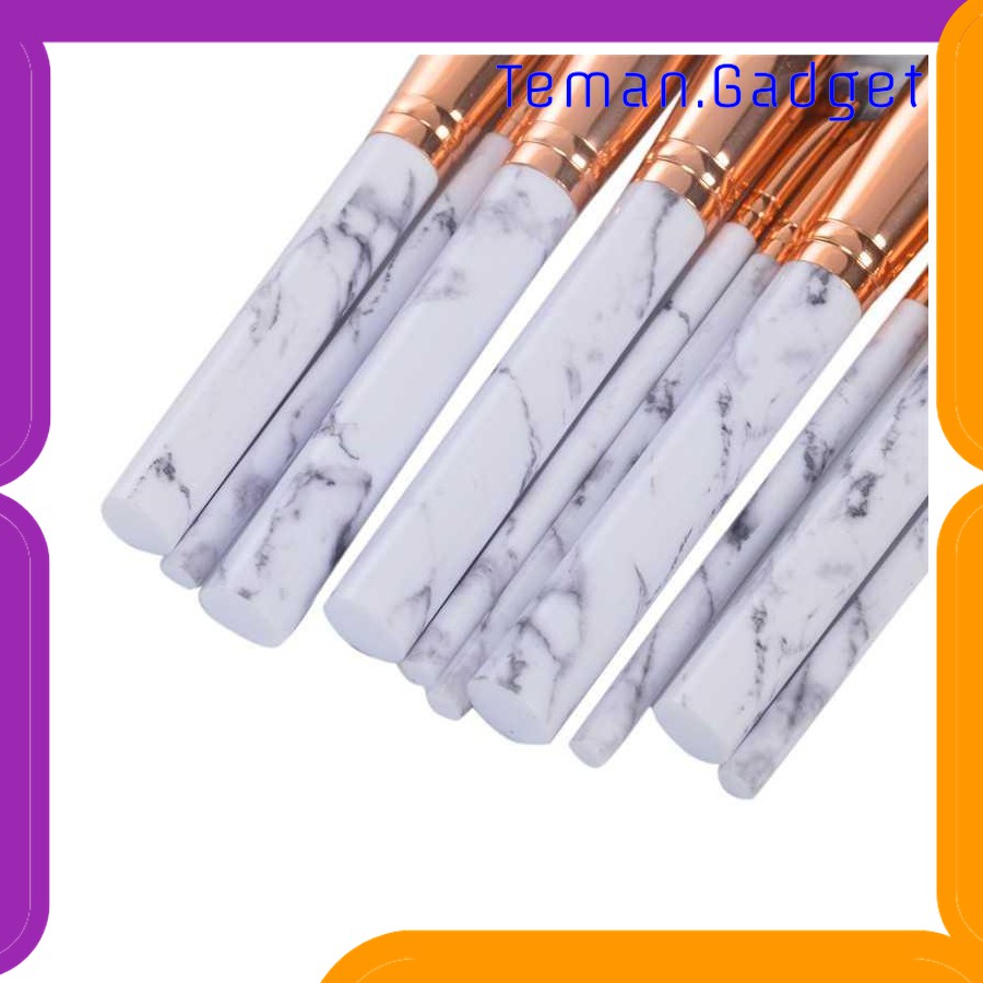 TC-FE083 MARBLE BRUSH MAKE UP 10 SET