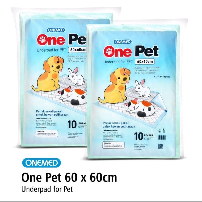 Underpad ONE PET by ONEMED 60x60