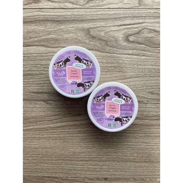 WUB Body cream bleaching + vit E Original