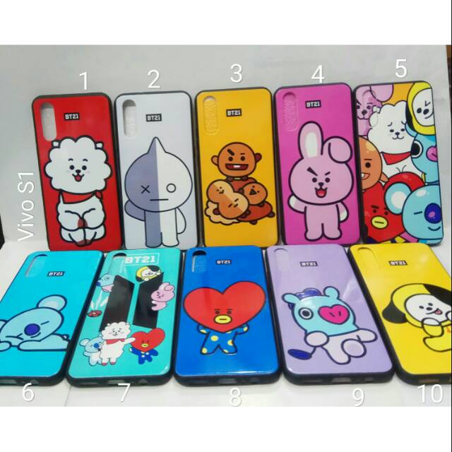 Case fuze korean BTS Vivo S1