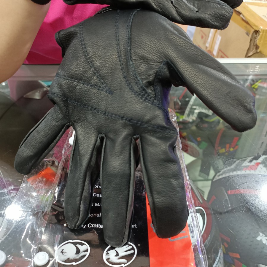 Sarung Tangan Kulit Monday FULL FINGER Protector/Sarung Tangan Motor Gloves Murah