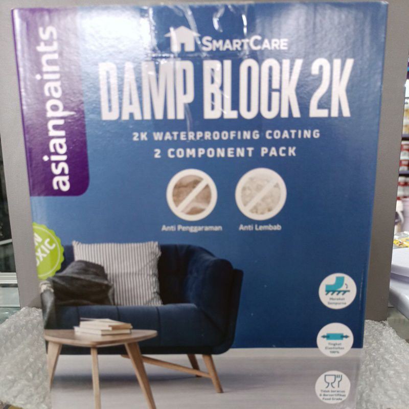 Asian Paints Damp Block ( Semen Anti Air ) - Berhadiah Langsung Rp. 5.000,-
