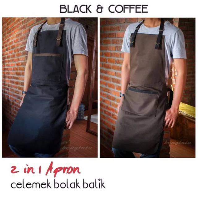 Apron Celemek Bolak Balik Shopee Indonesia