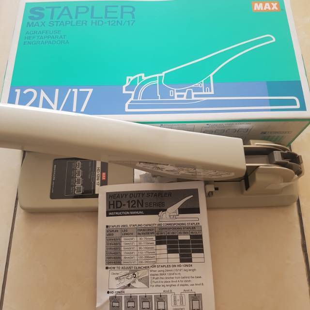 Stapler HD12N/24 MAX stepler staples original