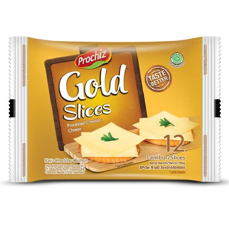 

keju prochiz gold slice (12 slice)