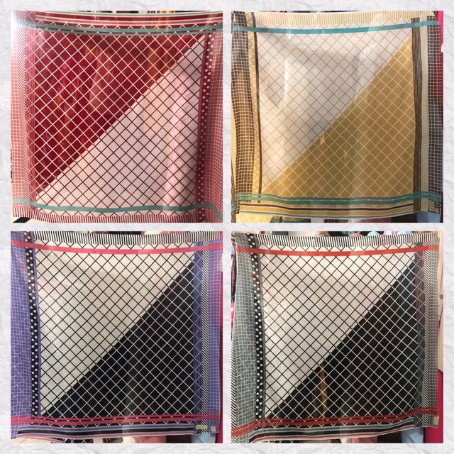 Kain Kerudung Voal Motif