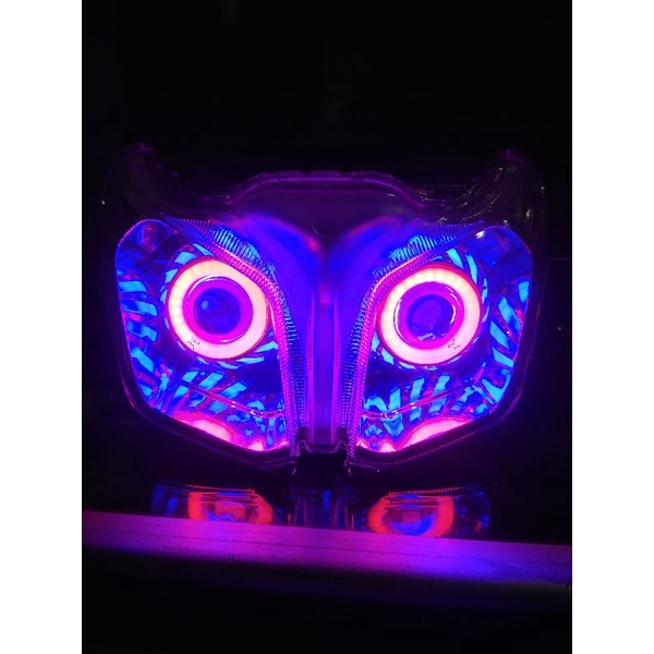 paket lampu depan projie jupiter Z1