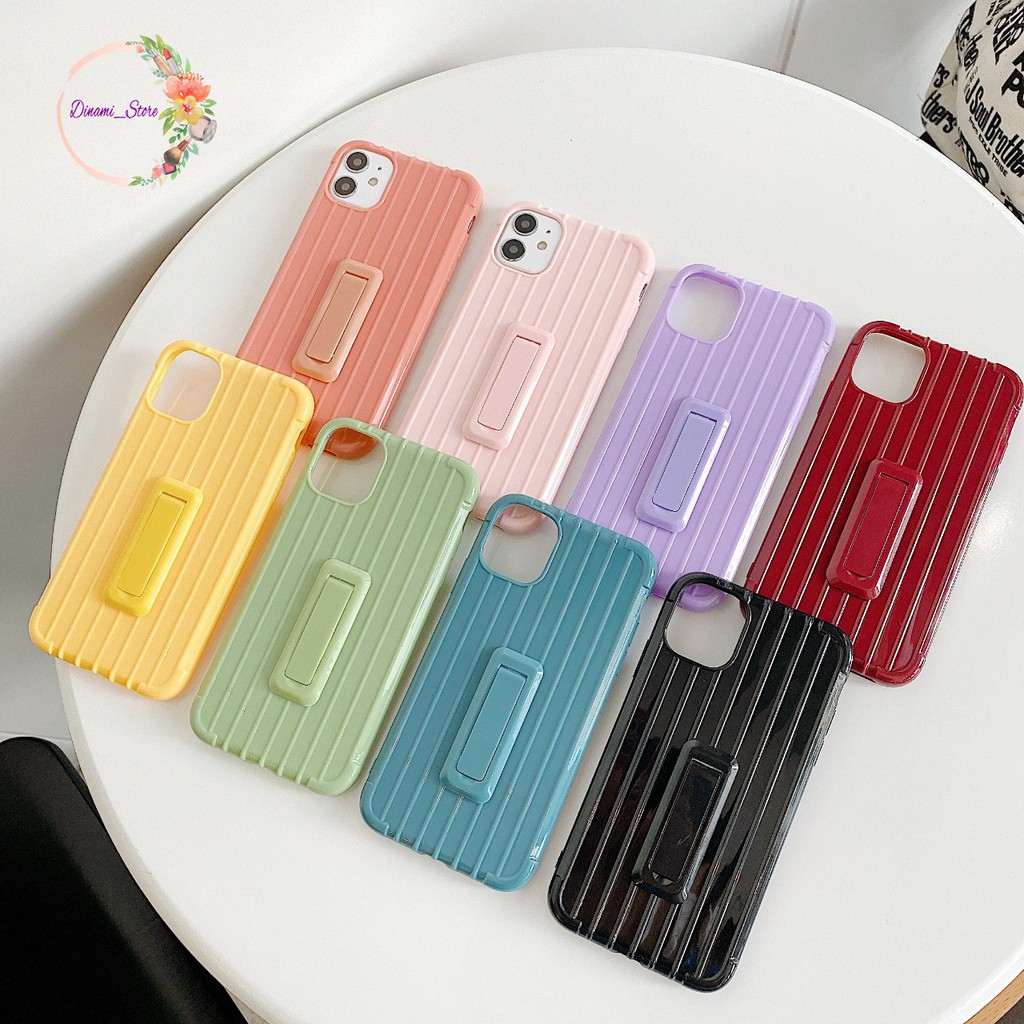 SOFTCASE KOPER CANDY STANDING IPHONE 6 6+ 7 7+ 8 8+ X XSMAX 11PRO MAX ALLTYPE DST1517