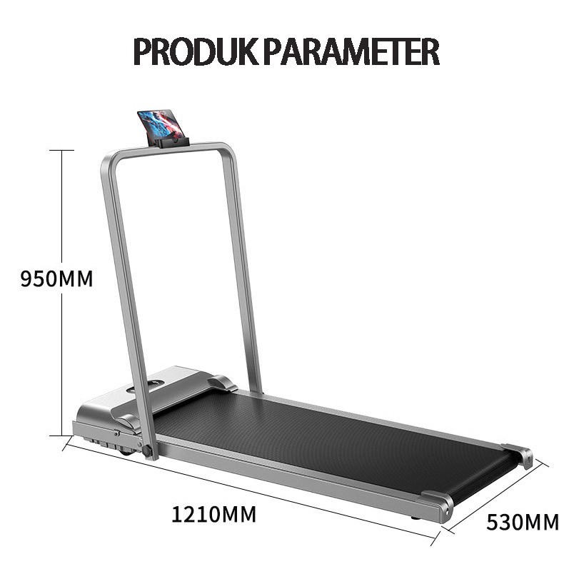 Treadmill Manual Multifungsi 7 in 1-Alat Fitness / Gym Latihan Fisik Treadmill Kokoh