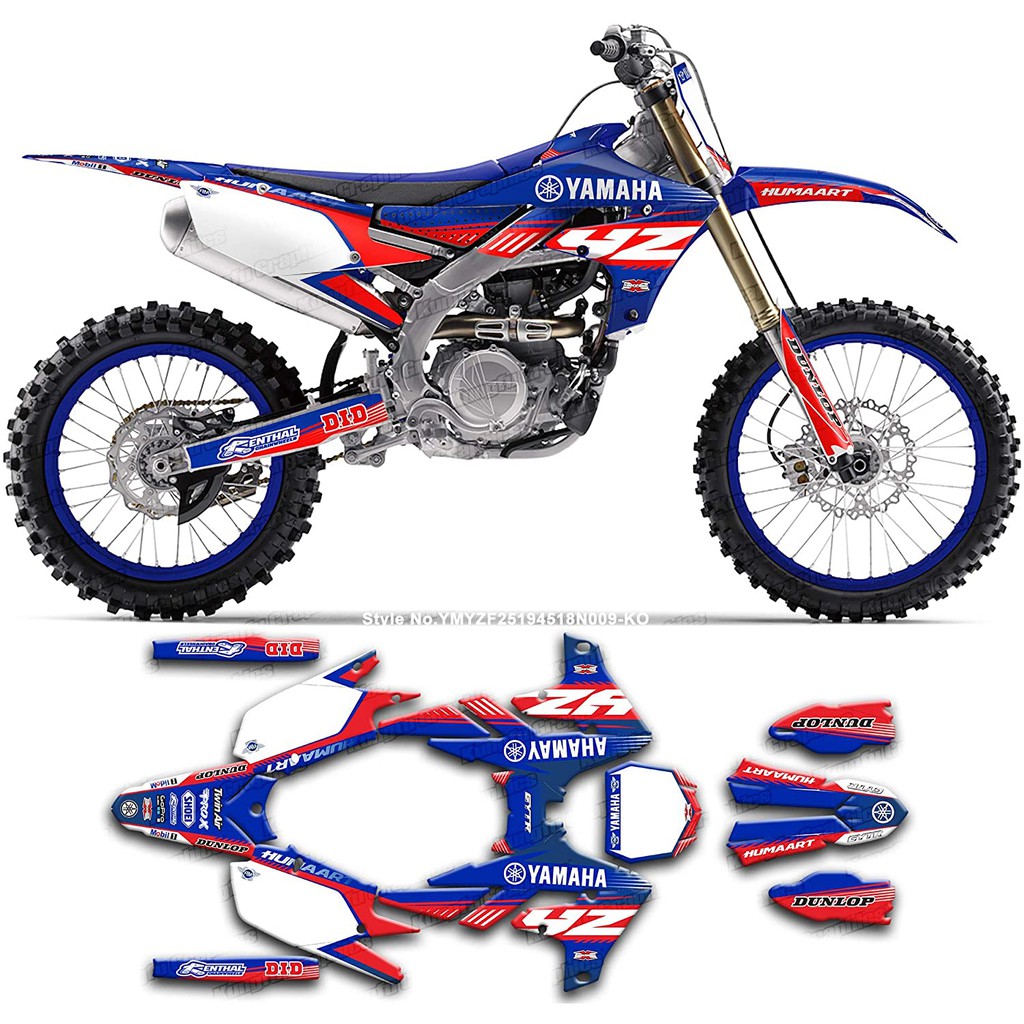DECAL YZ 250 F