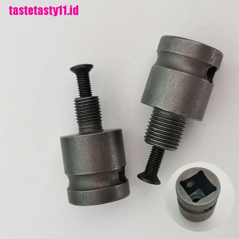 【TTID】Electric Wrench Drill Chuck Adapter 3/8 1/2 Conversion Thread Drill Chuck