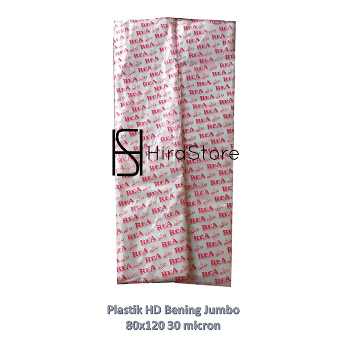 

Ginger- Kantong Plastik HD bening Jumbo Besar - 80x120 bening