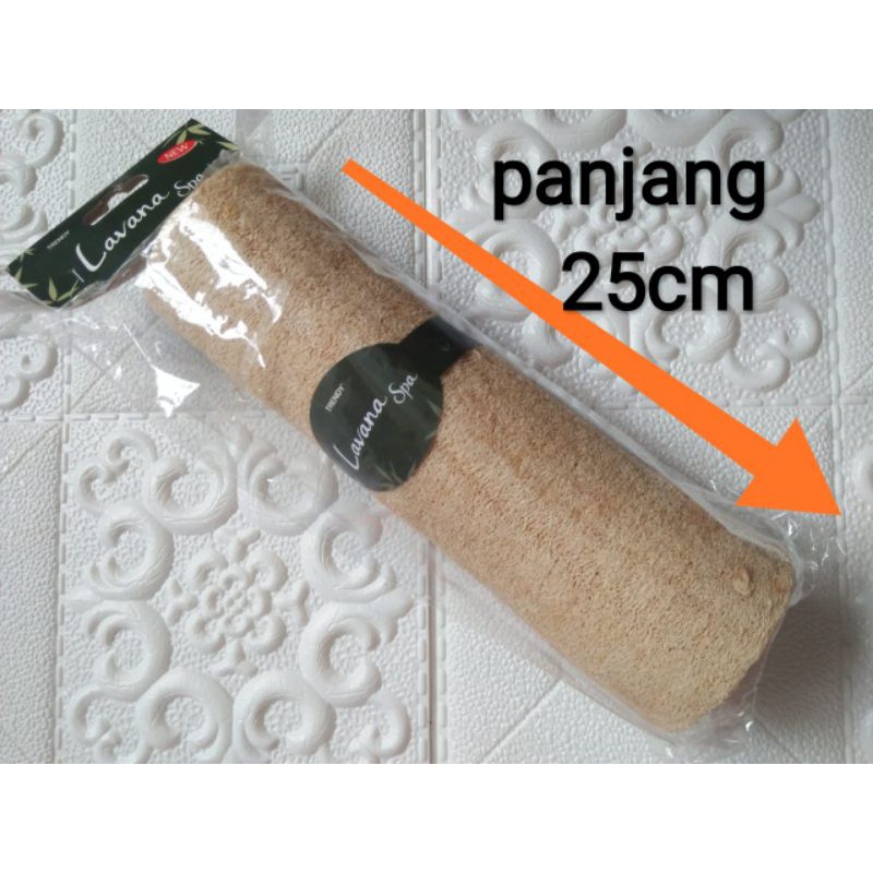 SPON SPONGE OYONG BUSA MANDI TRENDY - GOSOKAN BADAN PUNGGUNG PANJANG 25CM