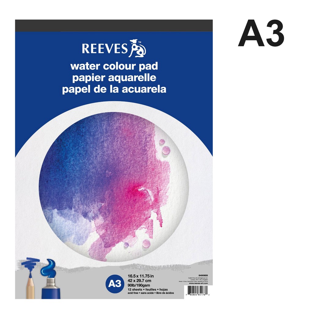 Reeves A3 Watercolor Pad | Shopee Indonesia