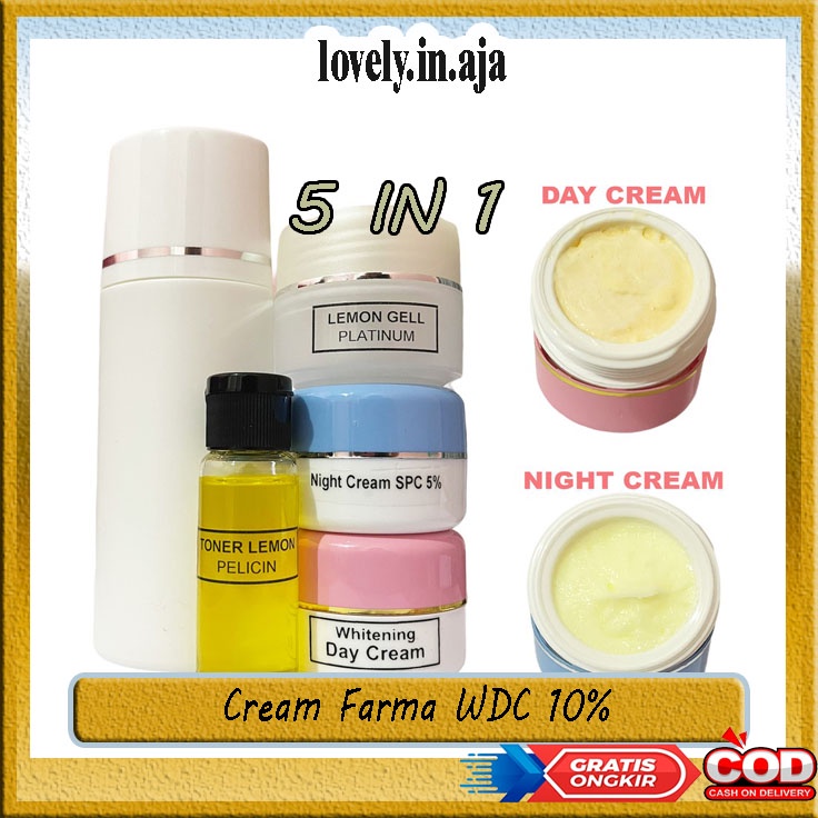 Cream Farma WDC Khusus Bumil/Busui Paket Komplit 5in1 berkualitas terjamin dan termurah